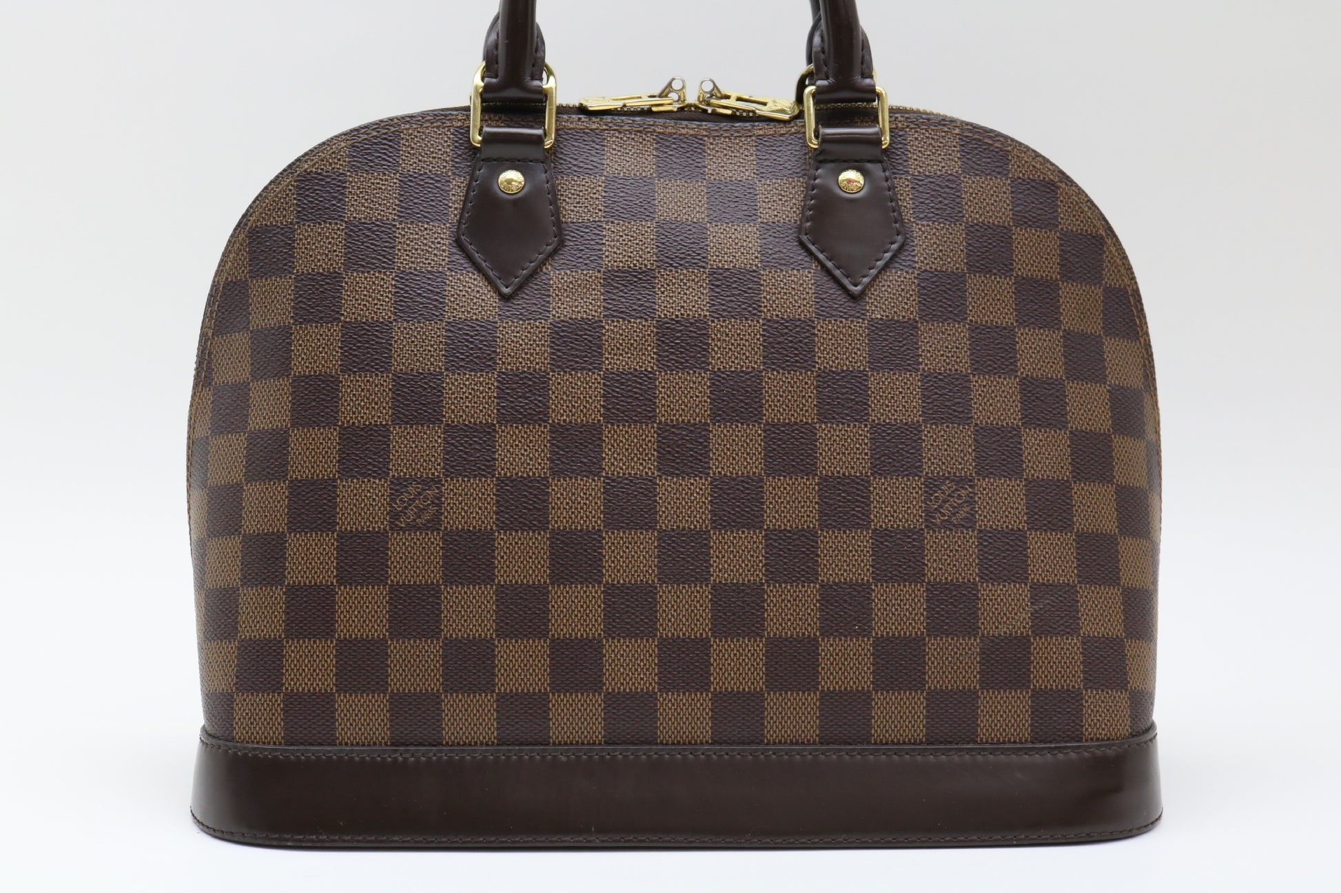 LOUIS VUITTON Damier Alma PM Handbag