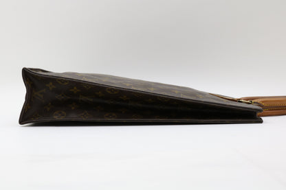 LOUIS VUITTON Monogram Sac Plat Tote Bag