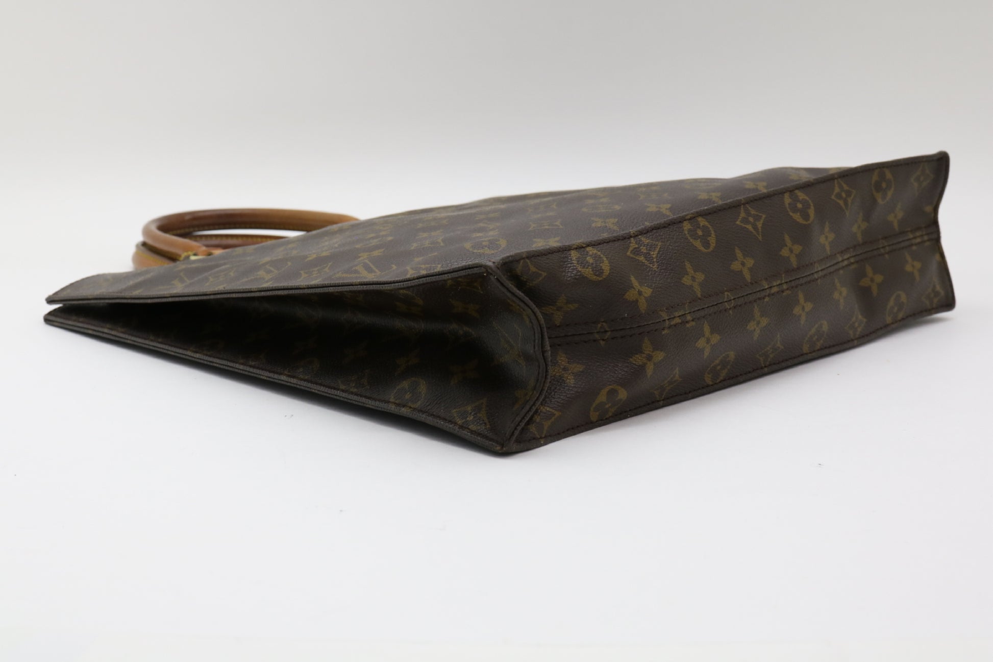 LOUIS VUITTON Monogram Sac Plat Tote Bag