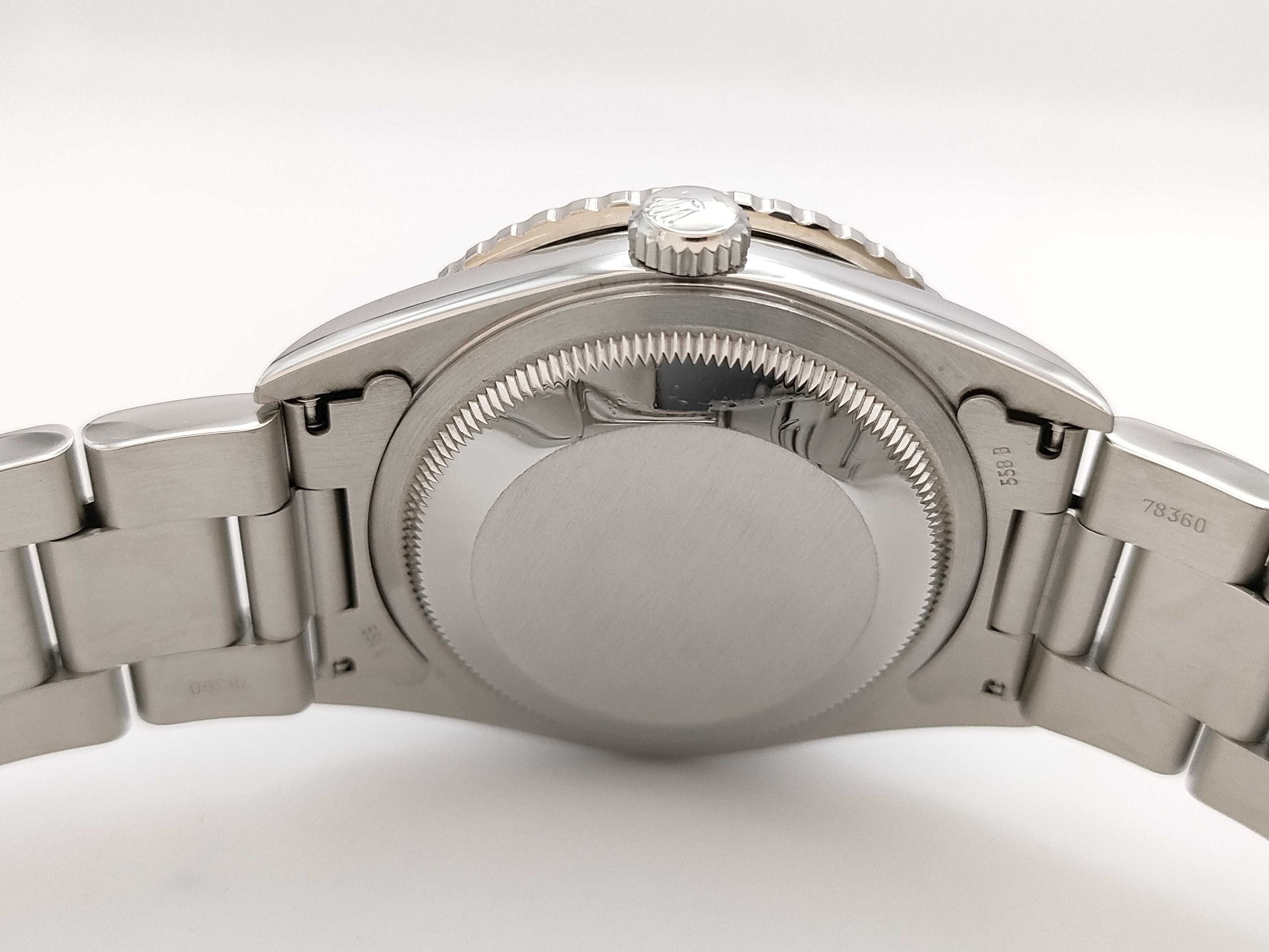 ROLEX Datejust Thunderbird 16264 W916606 Silver Dial Men's Watch