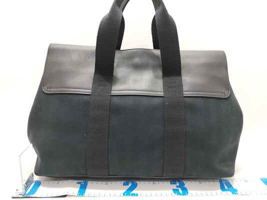 HERMES Valparaiso Hermes Valparaiso MM Black Handbag