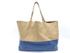 CELINE Cabas Tote Leather Tote Bag