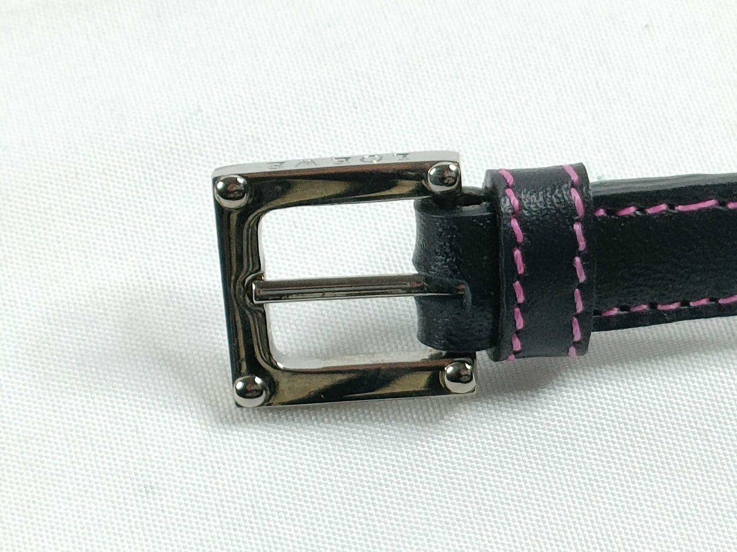 LOEWE Leather Belt Black Belt