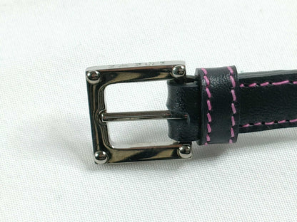 LOEWE Leather Belt Black Belt