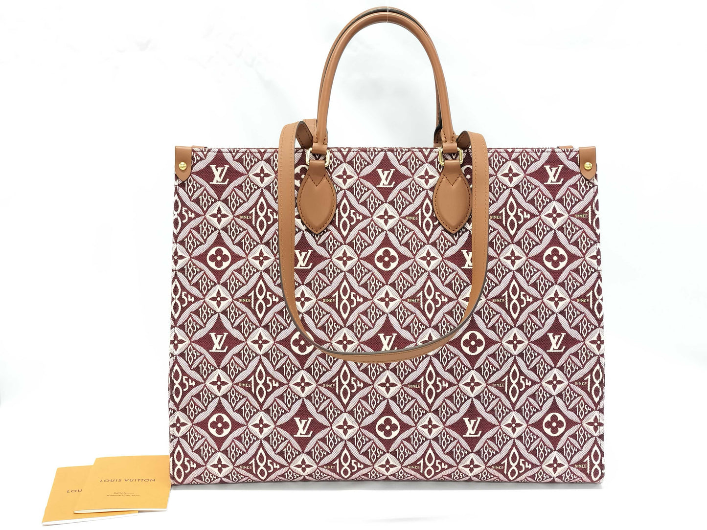 LOUIS VUITTON Monogram On the Go Handbag Tote Bag