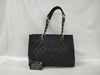 CHANEL Caviar Skin Coco Mark GST Shoulder Bag Tote Bag