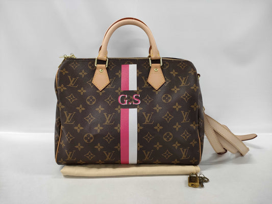 LOUIS VUITTON LOUIS VUITTON Monogram Speedy30 Handbag Bag