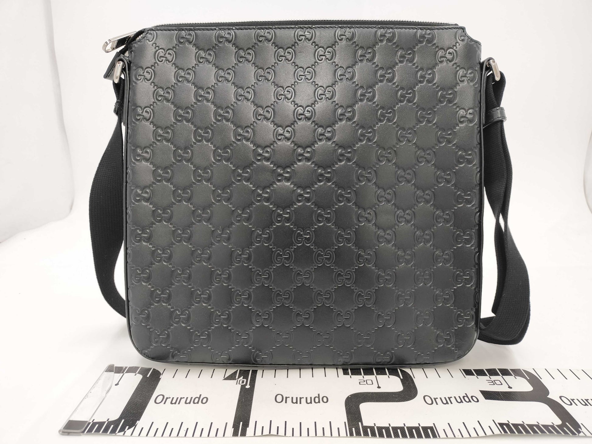 GUCCI Guccissima Signature Shoulder Bag