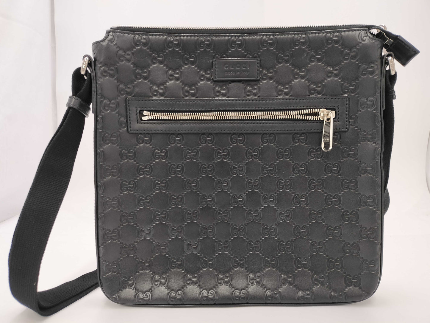 GUCCI Guccissima Signature Shoulder Bag