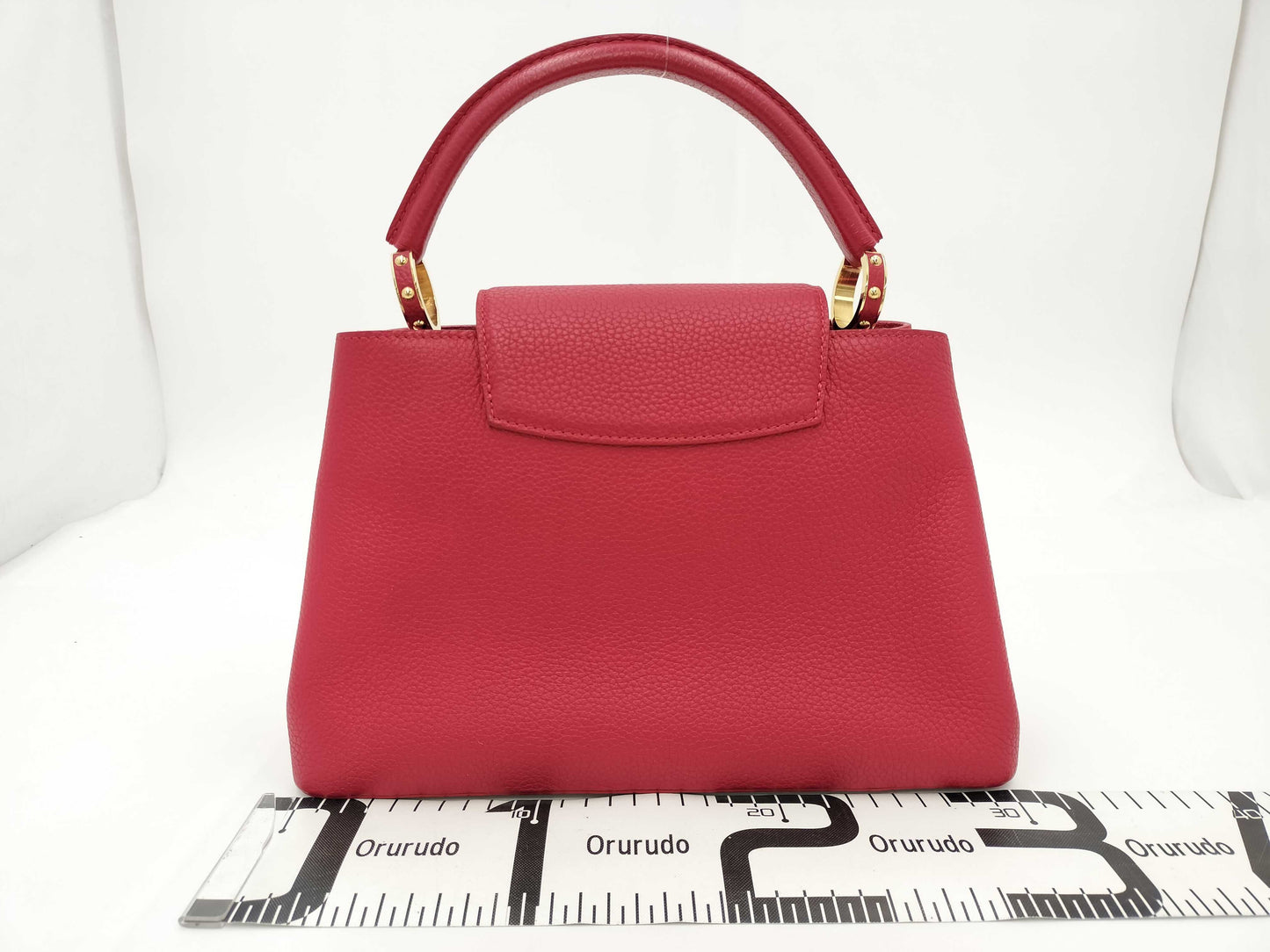 LOUIS VUITTON Capucines MM Taurillon Leather 2-Way Handbag