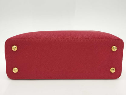 LOUIS VUITTON Capucines MM Taurillon Leather 2-Way Handbag