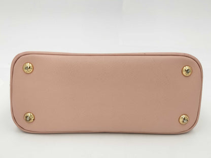 PRADA Saffiano 2-Way Shoulder Bag with Card Holder