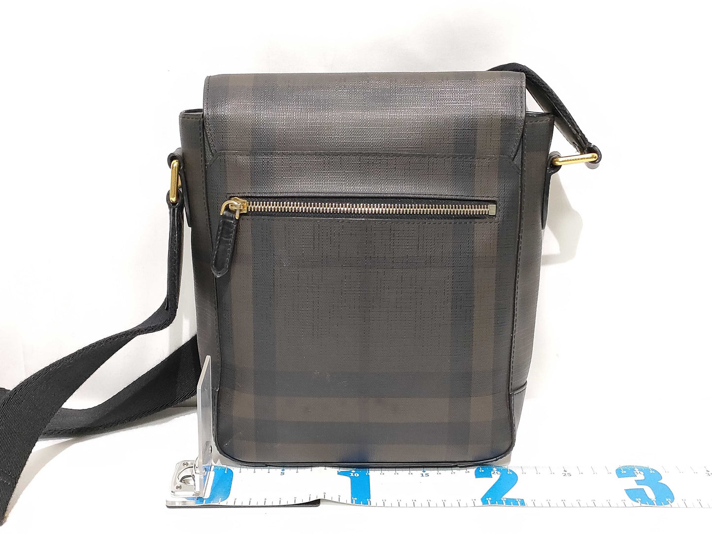 BURBERRY Nova Check PVC Shoulder Bag