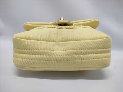 CHANEL Denim COCO Chain Shoulder Bag Seal Shoulder Bag