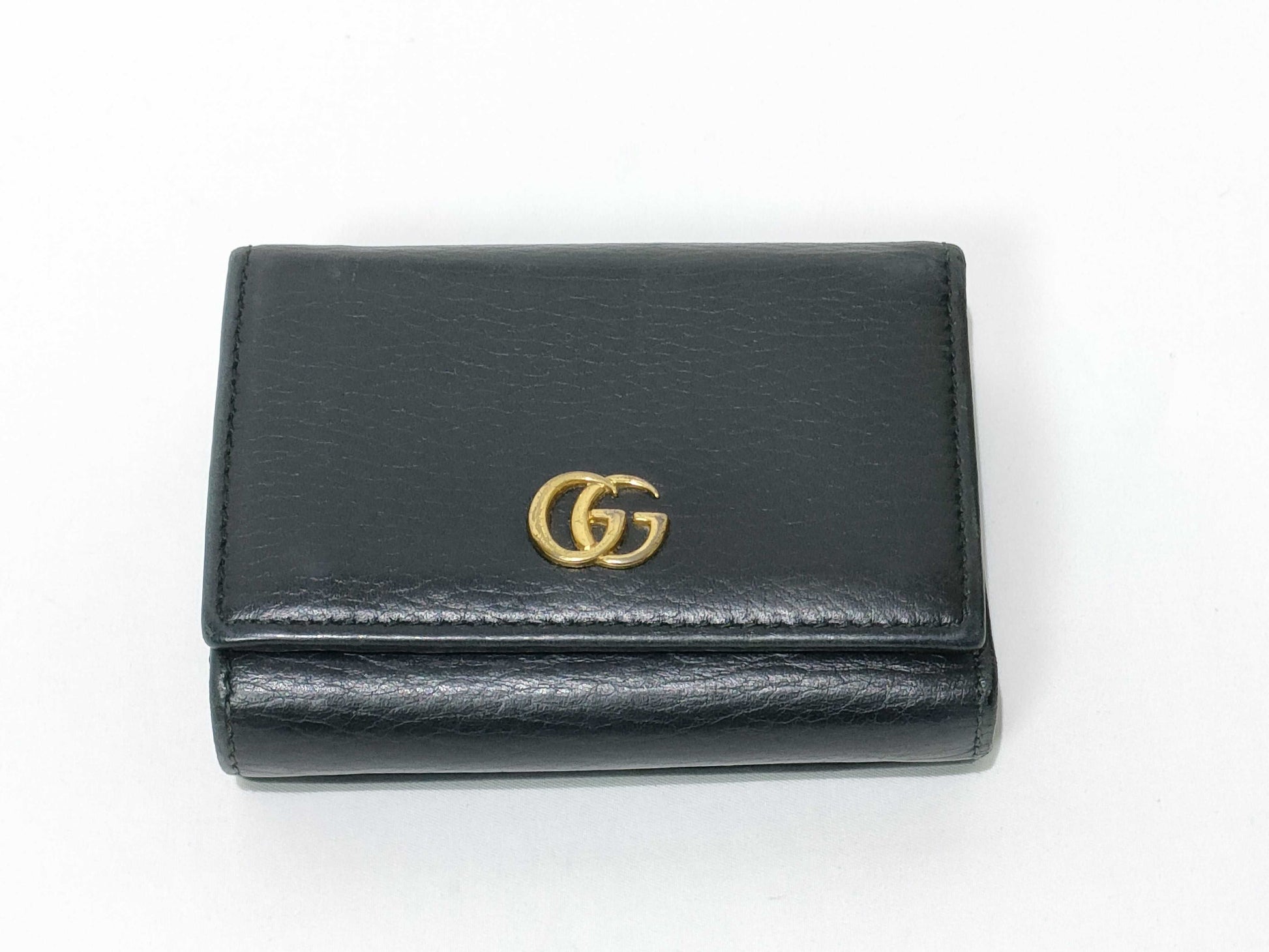 GUCCI Guccissima Tri-fold Wallet