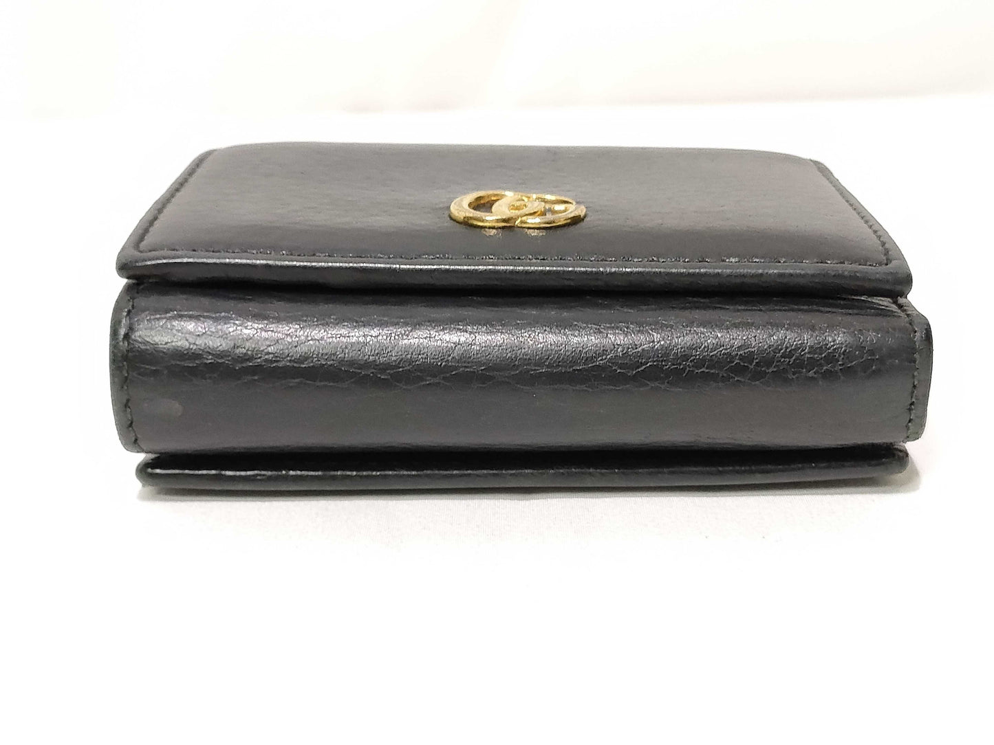 GUCCI Guccissima Tri-fold Wallet