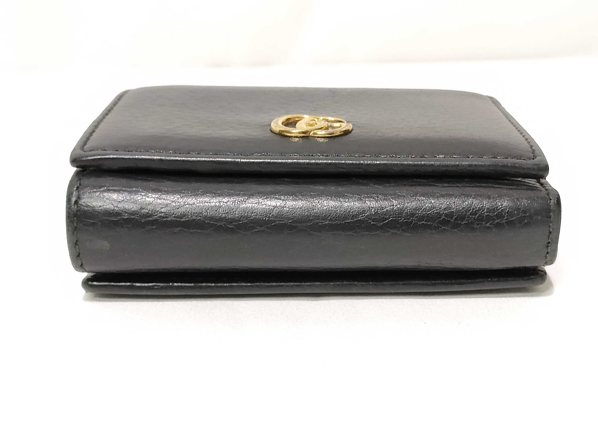 GUCCI Guccissima Tri-fold Wallet