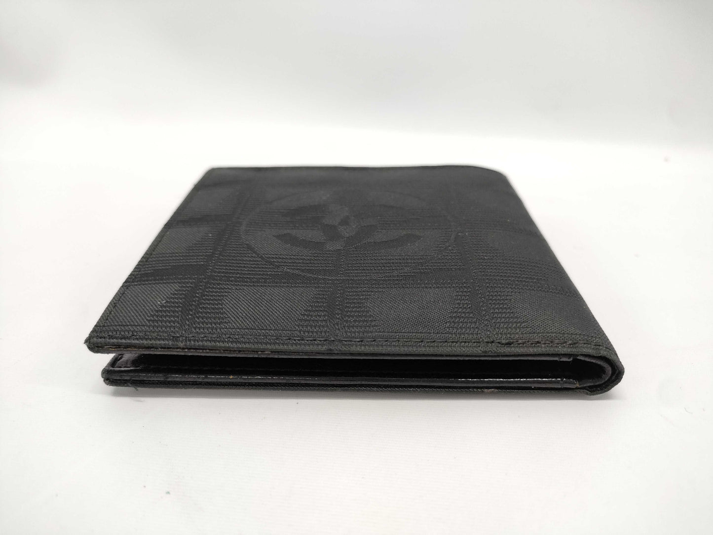CHANEL New Travel Line Folding Wallet with Seal
