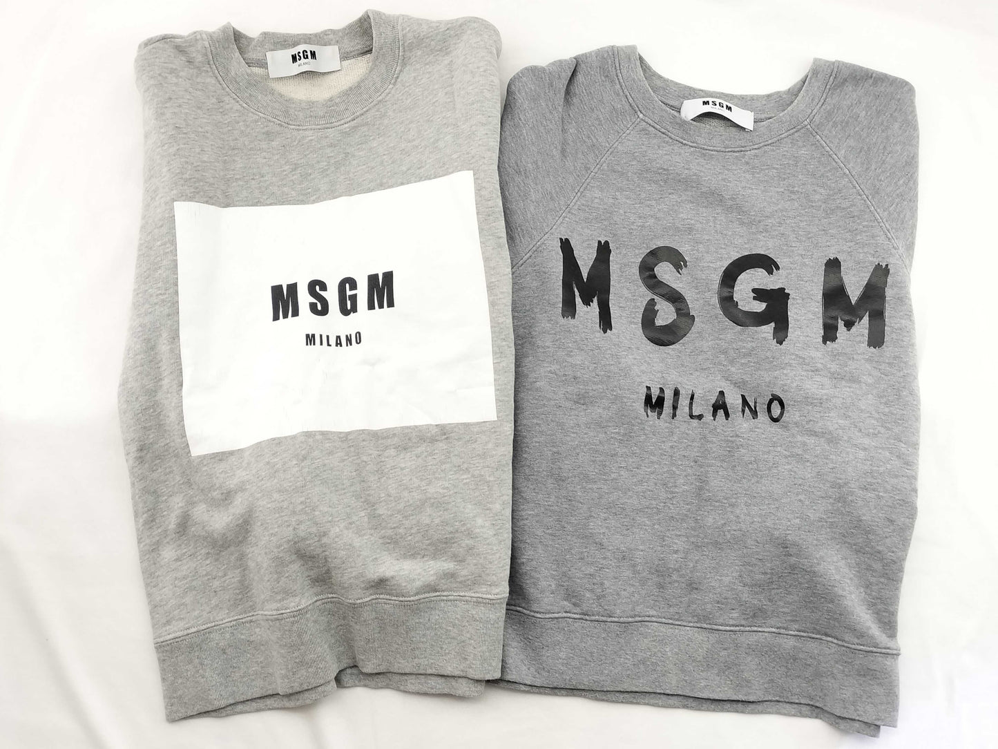 MSGM Sweatshirt Long Sleeve Sweatshirt Set of 2 Tops