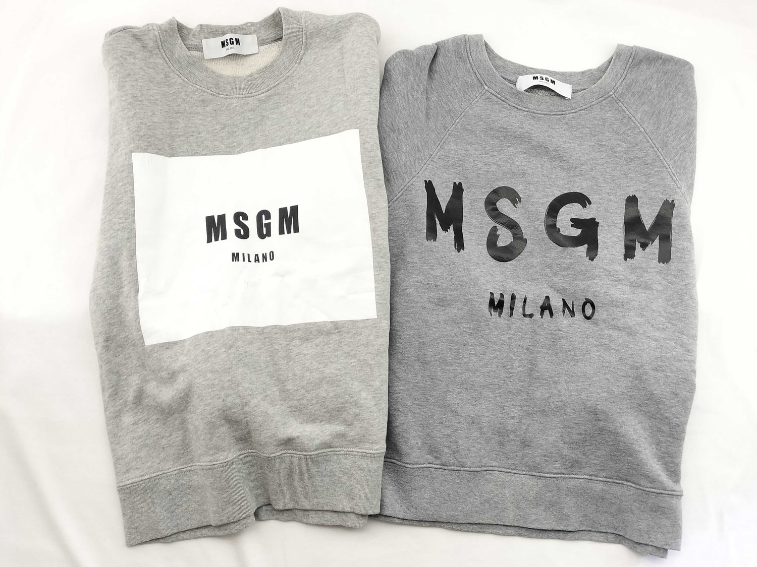 MSGM Sweatshirt Long Sleeve Sweatshirt Set of 2 Tops