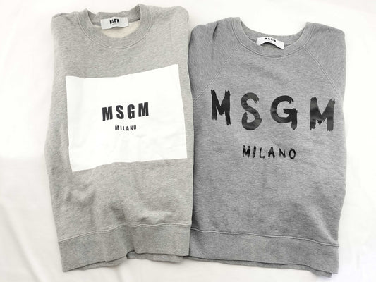 MSGM Sweatshirt Long Sleeve Sweatshirt Set of 2 Tops