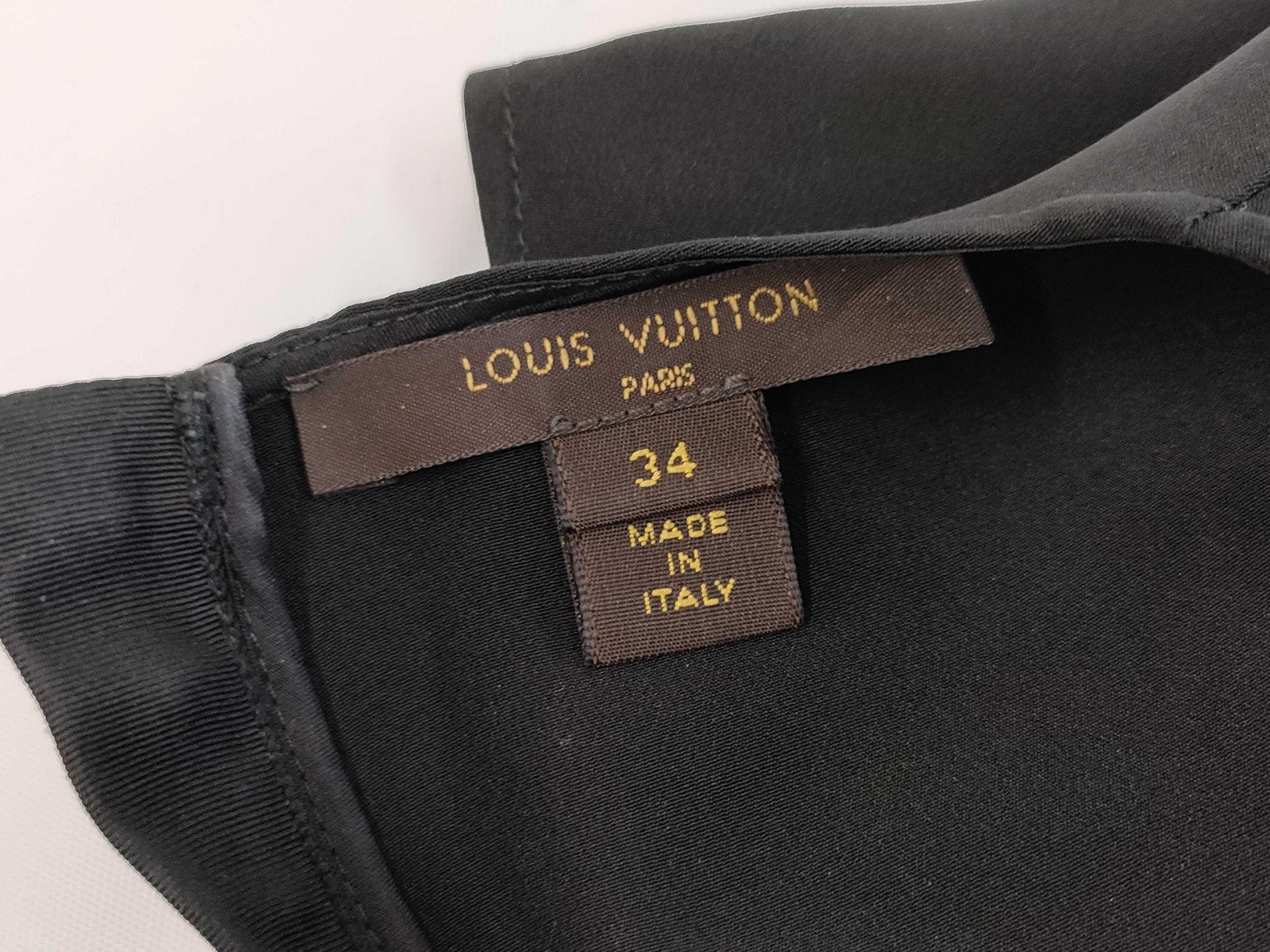 LOUIS VUITTON Silk Dress Size 34 Dress