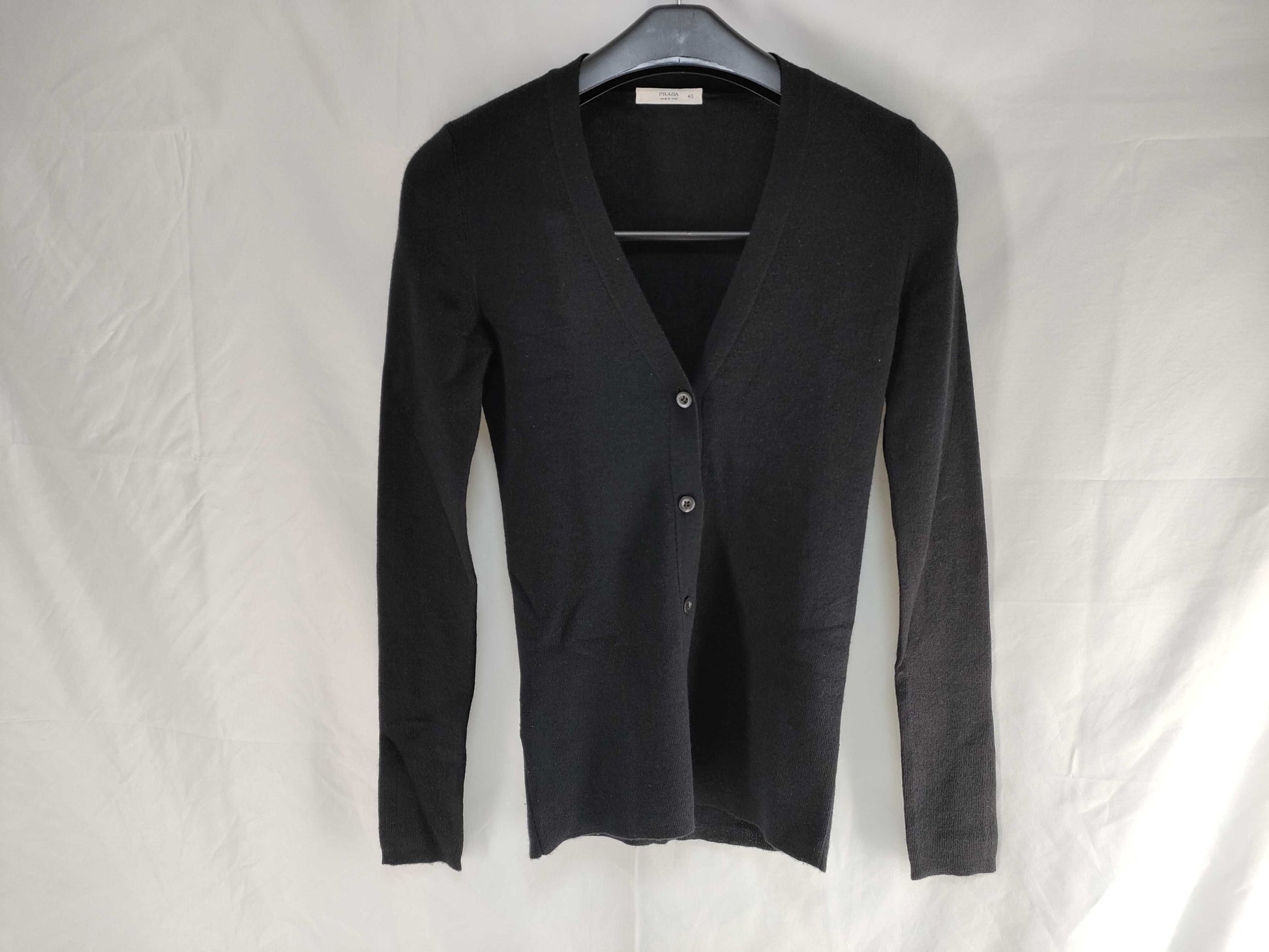 PRADA Prada Cardigan Cashmere Blend Cardigan