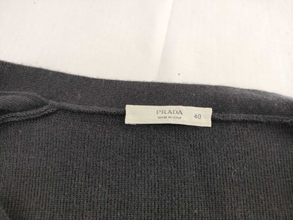 PRADA Prada Cardigan Cashmere Blend Cardigan