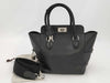 HERMES Toolbox 20 Black Handbag