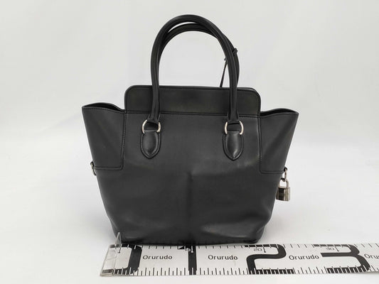HERMES Toolbox 20 Black Handbag
