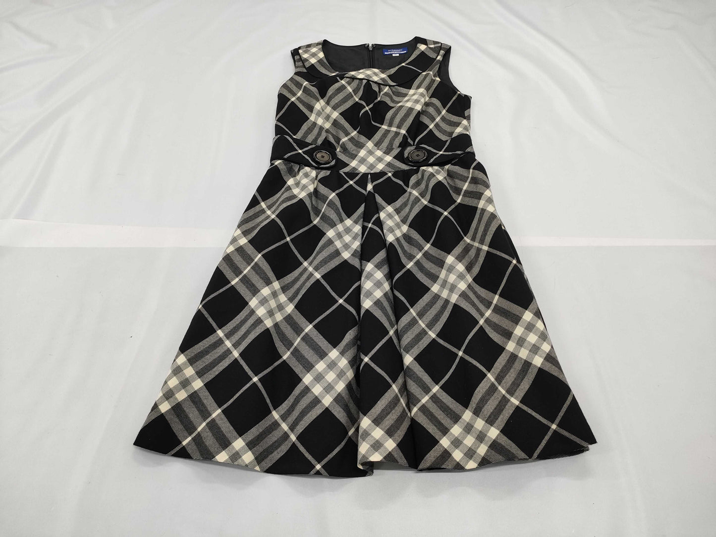 BURBERRY BURBERRY BLUE LABEL Nova Check Dress, Long, Size 36