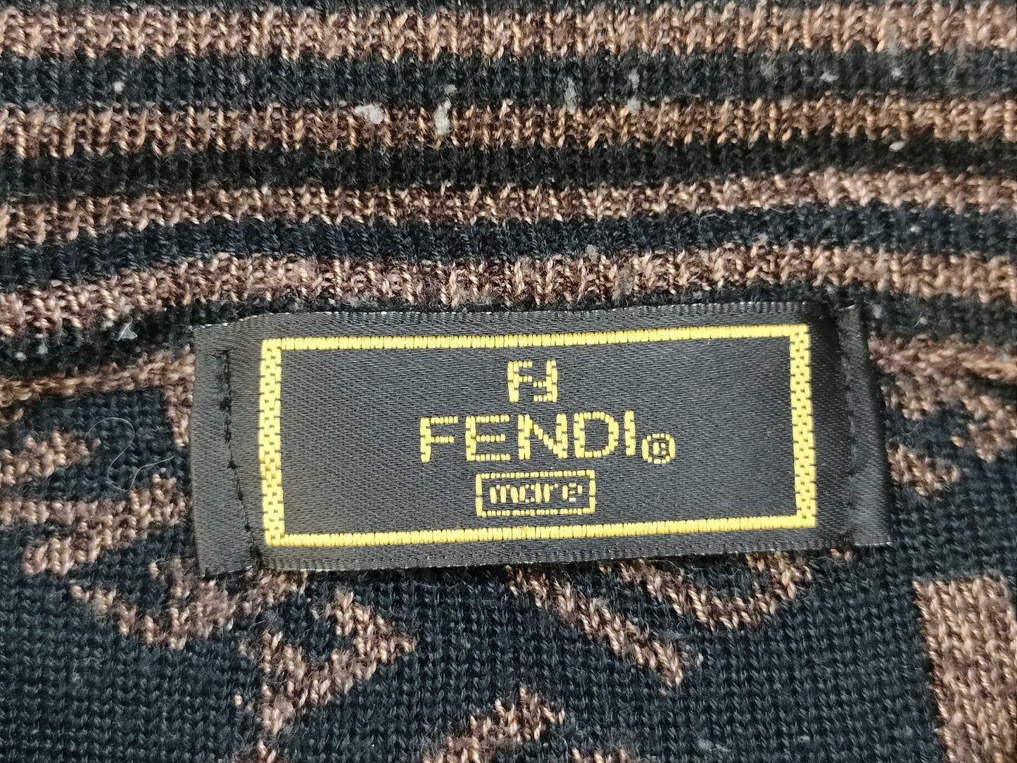 FENDI Zucca FF knit top