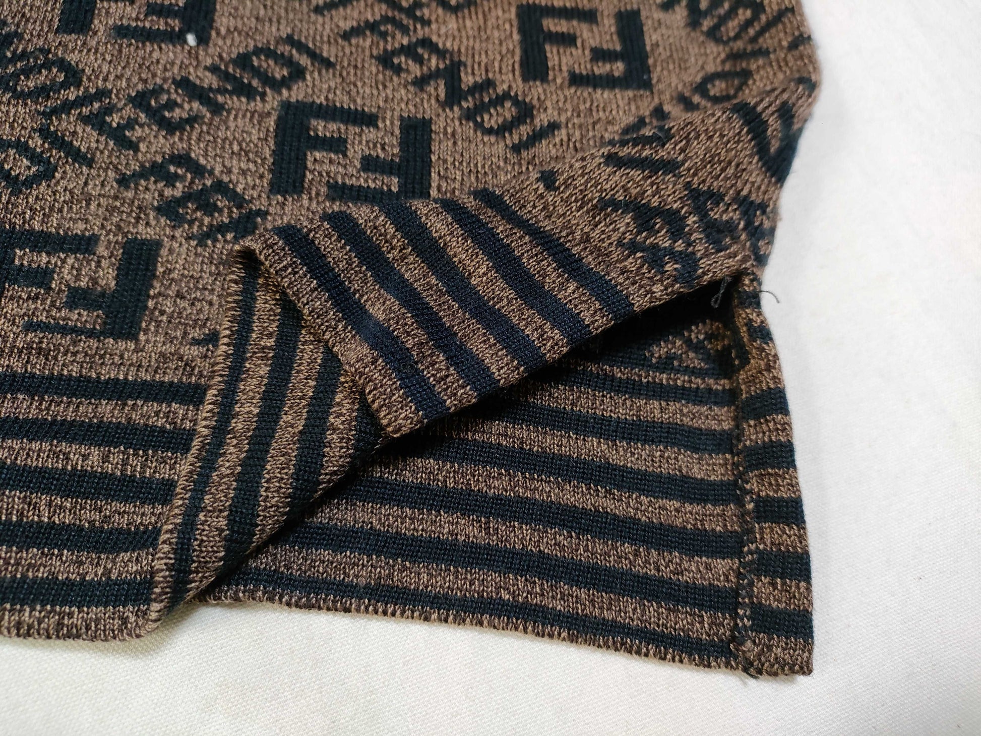 FENDI Zucca FF knit top