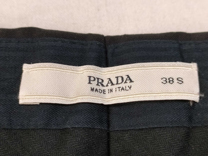 PRADA Prada Pants Slacks Center Press Black Pants
