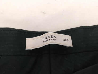 PRADA Prada Wool Pants Slacks Black Pants