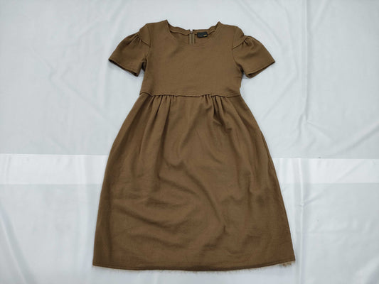 FENDI Double-faced Wool Long Dress Size 42