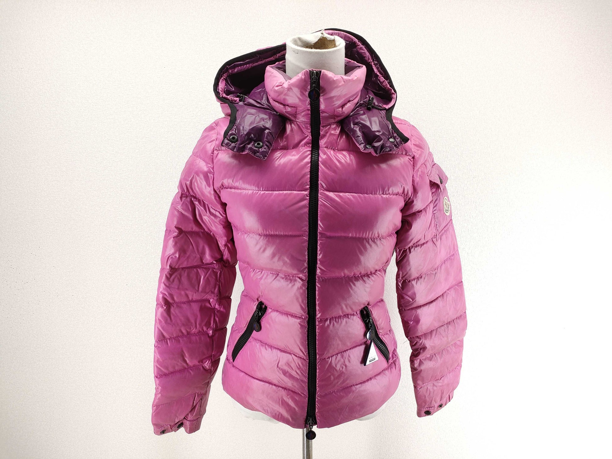 MONCLER Down Jacket with Embroidered Patch