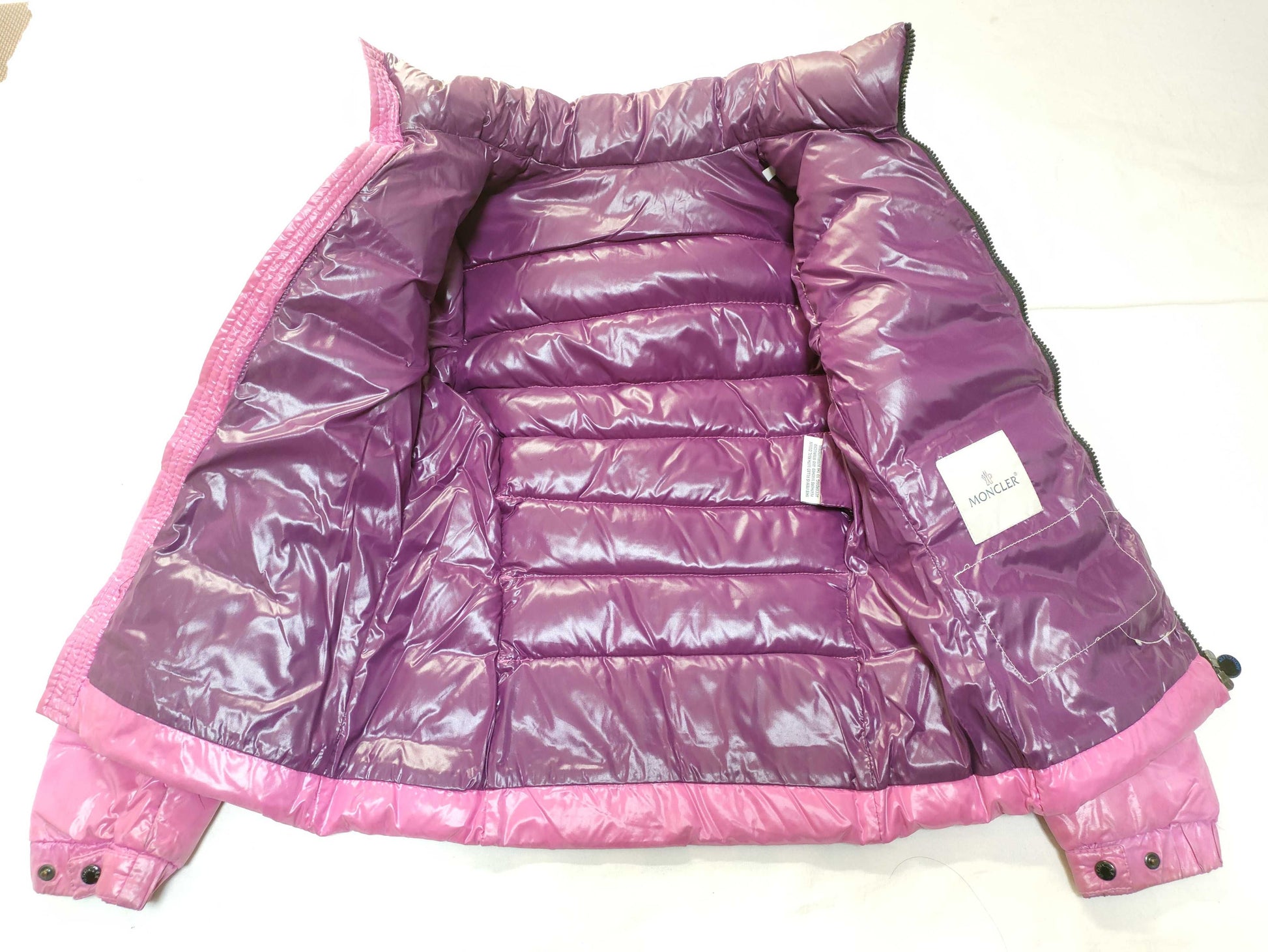 MONCLER Down Jacket with Embroidered Patch