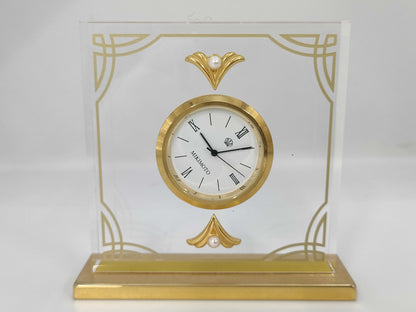 MIKIMOTO MIKIMOTO MIKIMOTO Table Clock Quartz Table Clock