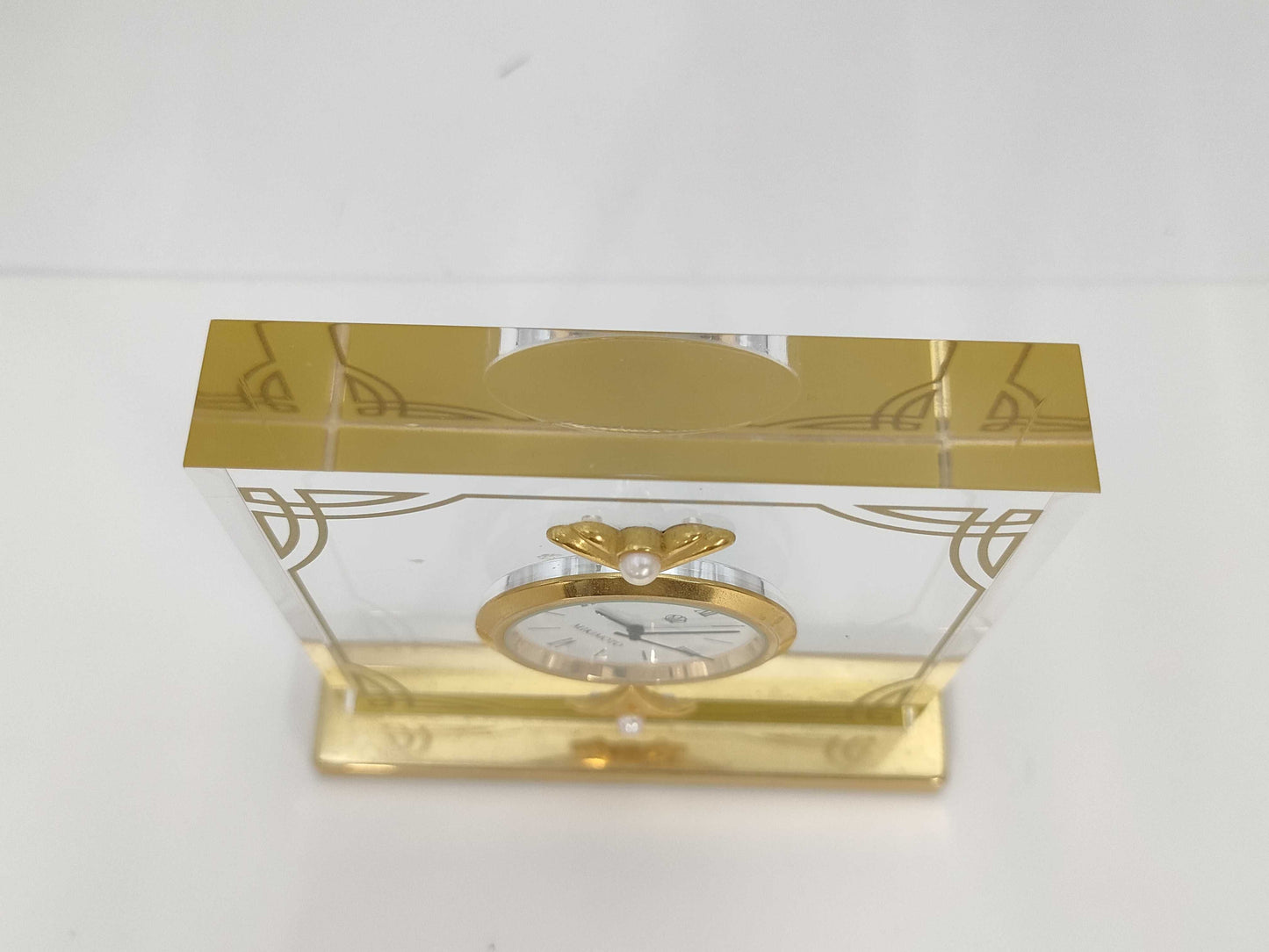 MIKIMOTO MIKIMOTO MIKIMOTO Table Clock Quartz Table Clock