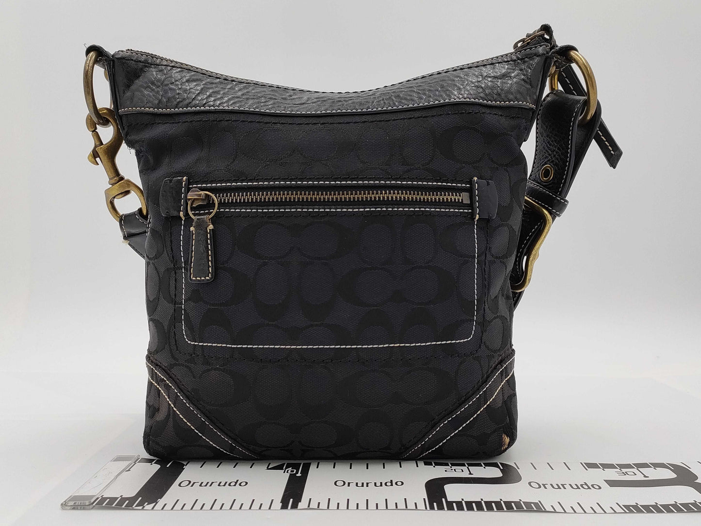 COACH Signature Coach Bag Shoulder Bag