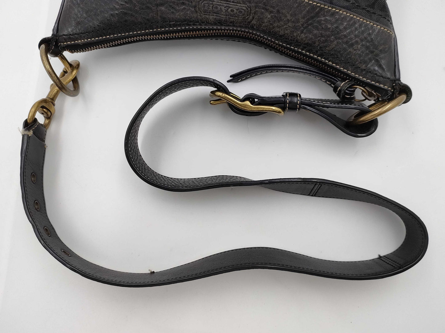 COACH Signature Coach Bag Shoulder Bag