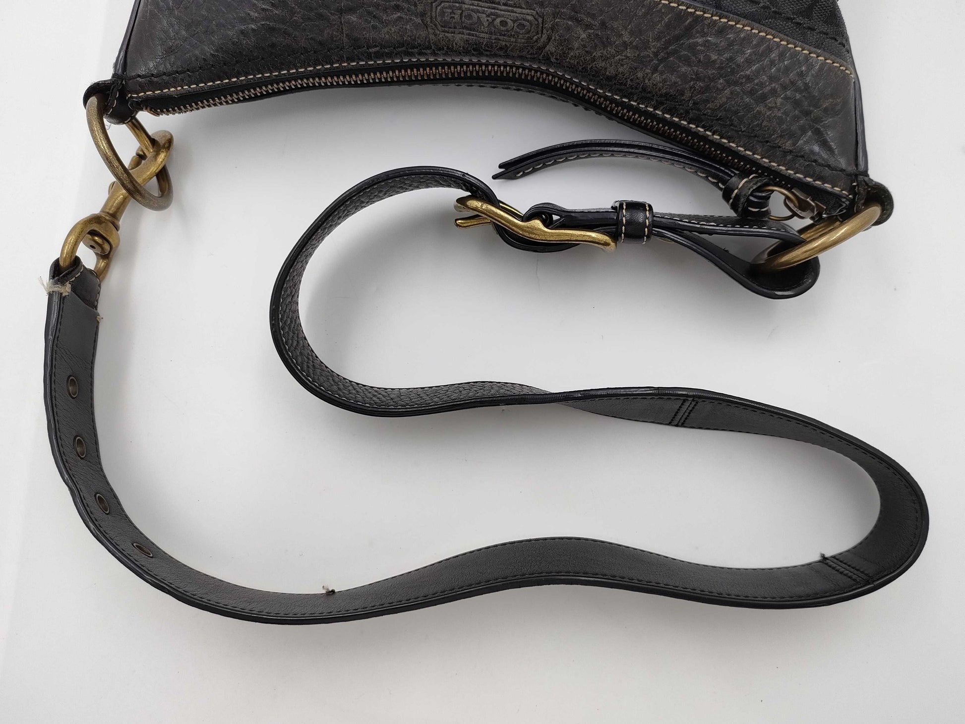 COACH Signature Coach Bag Shoulder Bag