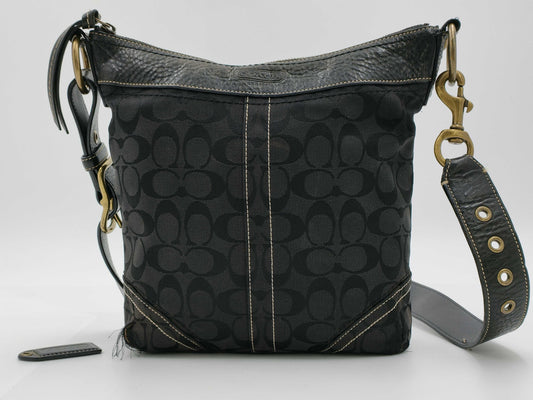 COACH Signature Coach Bag Shoulder Bag