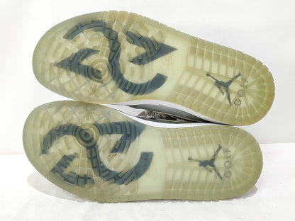 NIKE NIKE high-top sneakers silver sneakers