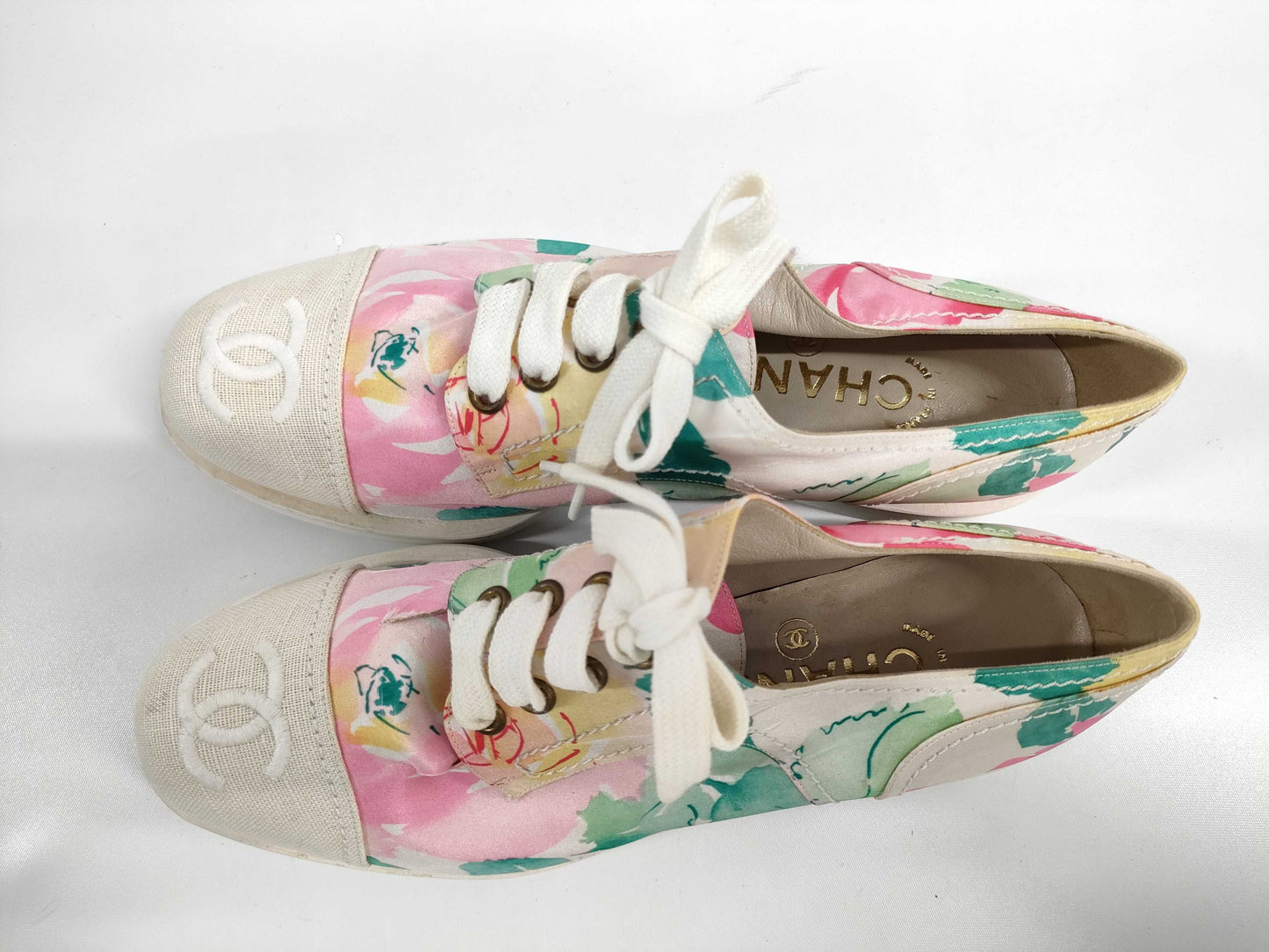CHANEL CHANEL Sneakers Flower Size 38 Sneakers