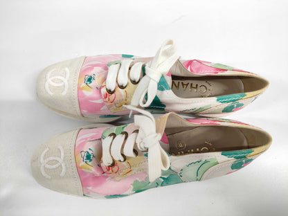 CHANEL CHANEL Sneakers Flower Size 38 Sneakers