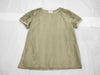 CHANEL CHANEL Short Sleeve Mesh Top Khaki Size 38 Tops