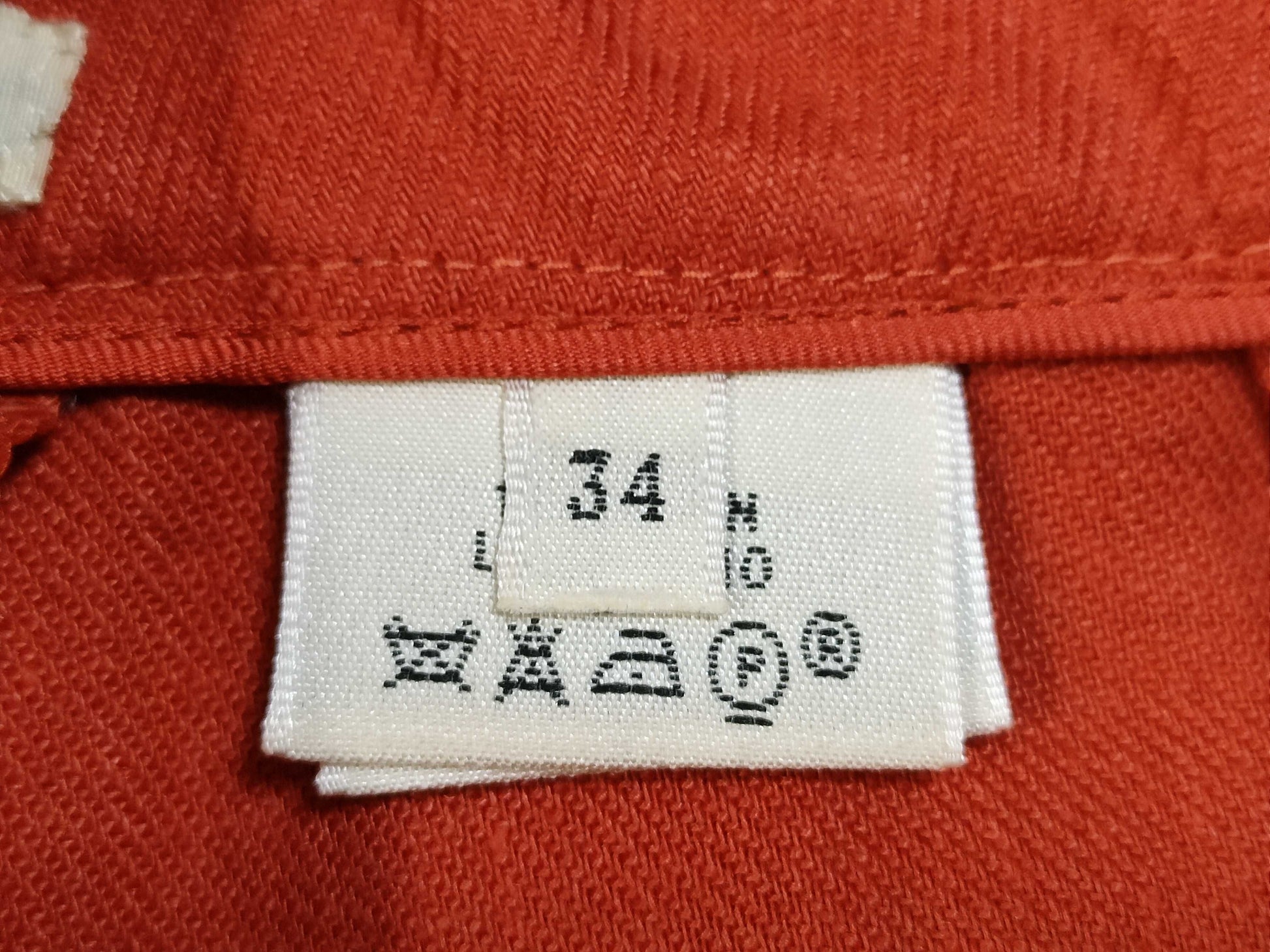HERMES HERMES Pants Size 34 Orange Pants