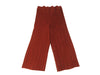 PLEATS PLEASE ISSEY MIYAKE Pleats Please Pants, Size M, Brick Red